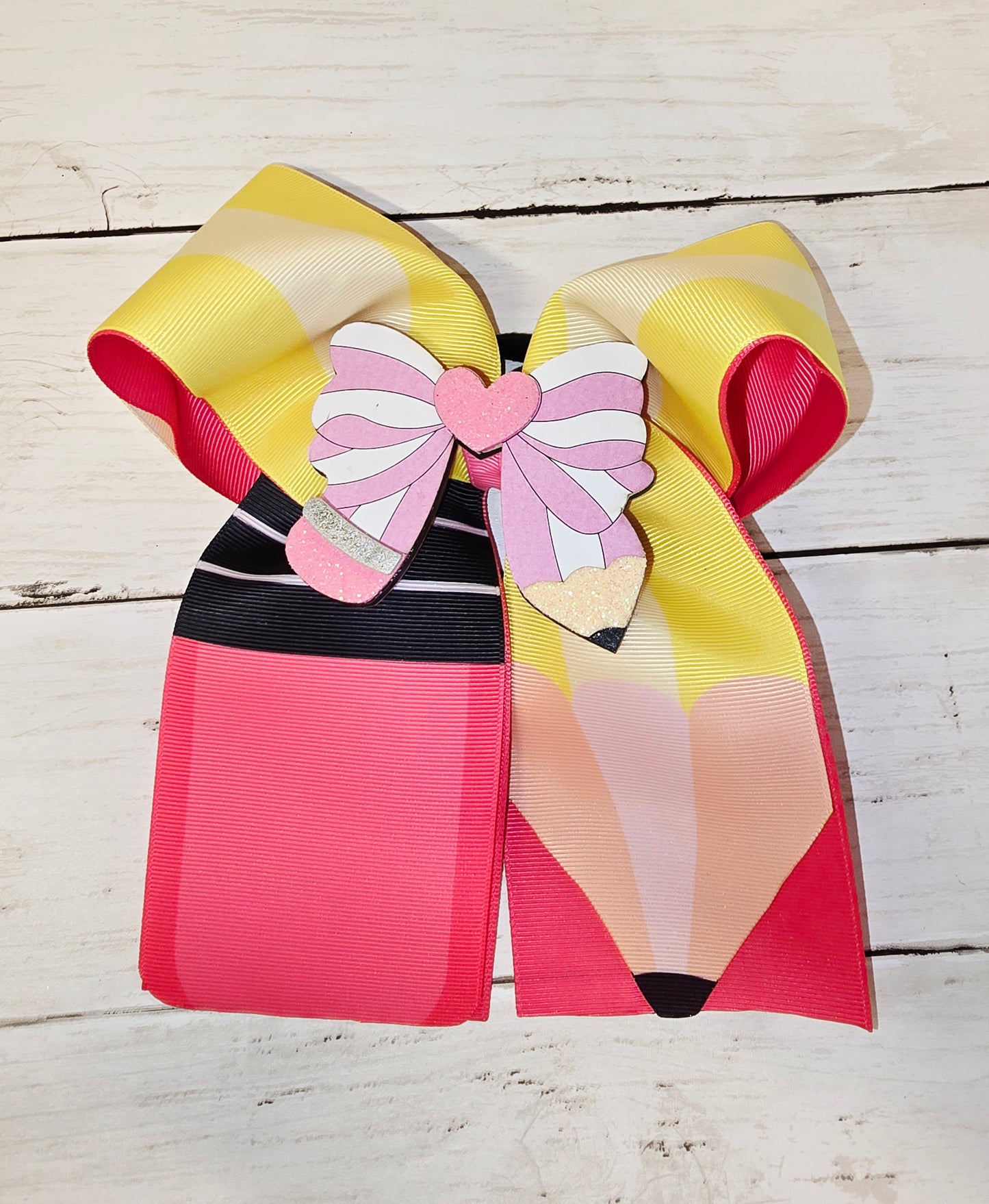 Pencil Cheer Bow