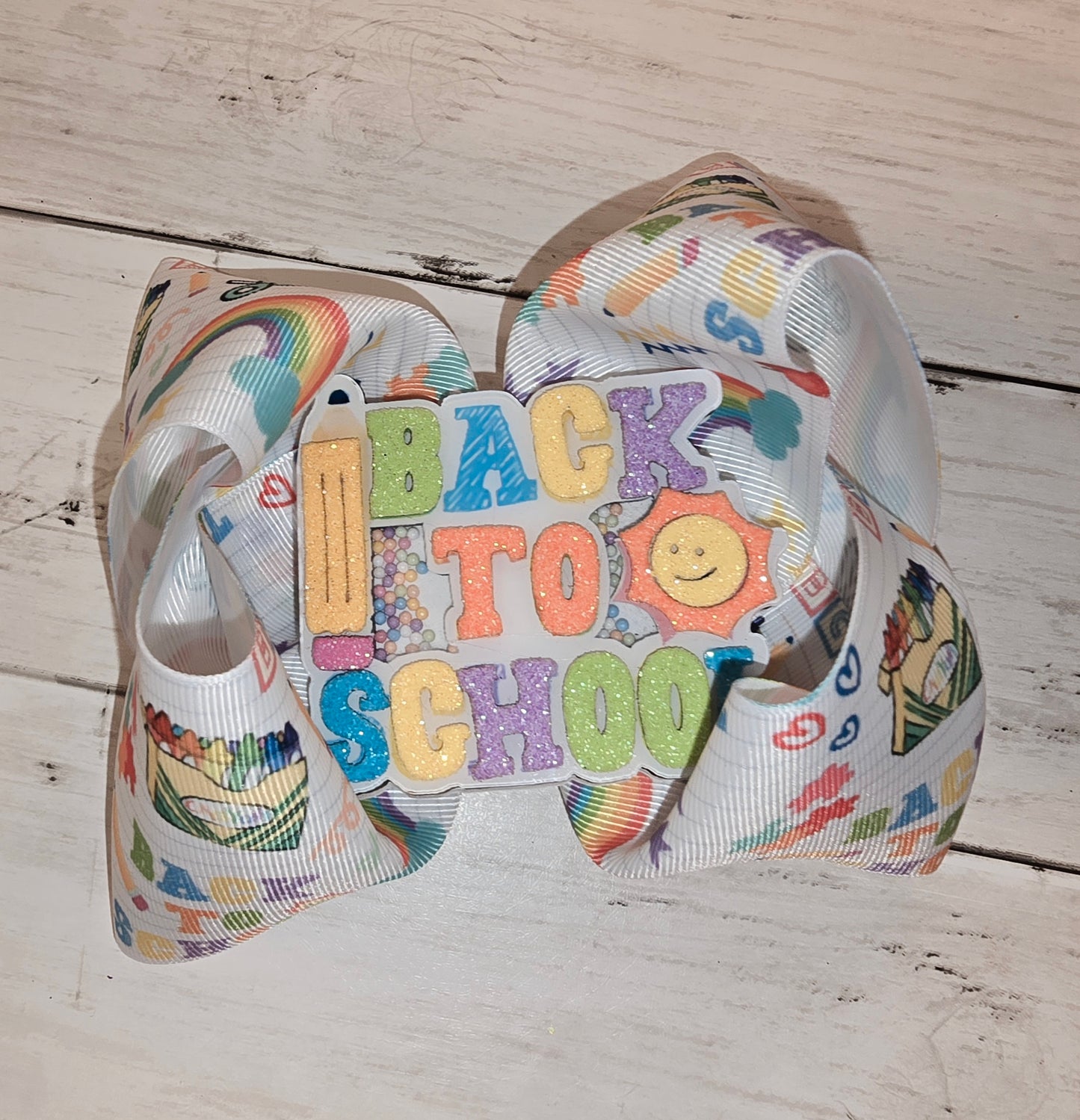 Back To School Bow