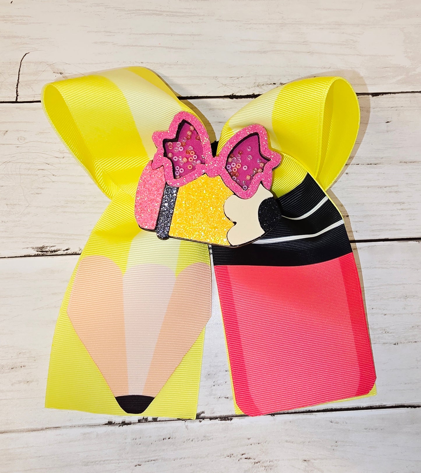 Pencil Cheer Bow