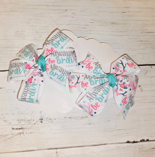 Always Be Brave Pinwheels