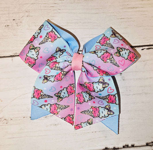 Mini Cheer ice cream bow