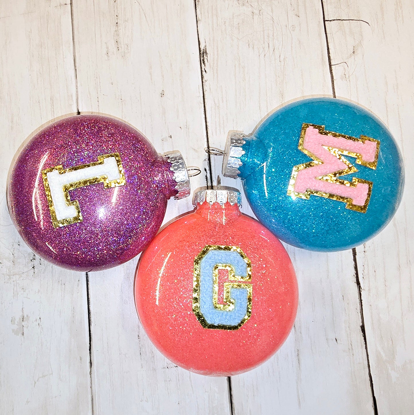 Custom Initial Ornament