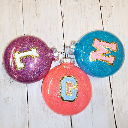 Custom Initial Ornament