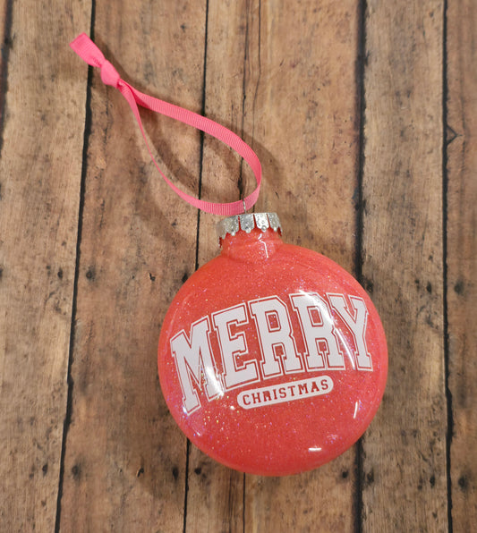 Double Sided Christmas Ornament