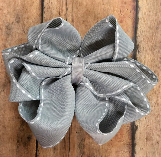 Gray Octopus Bow