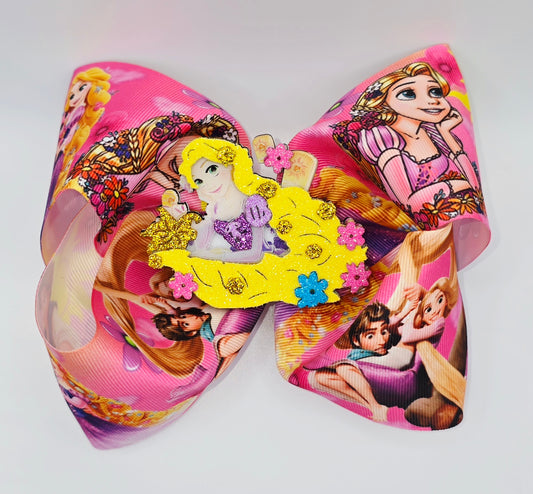 Long Hair Princess Bow