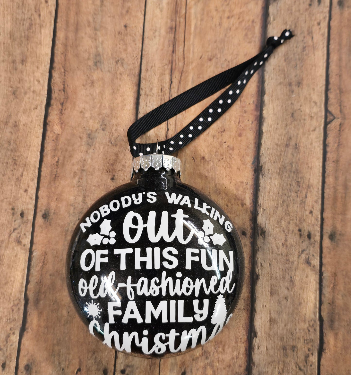 Double Sided Christmas Ornament