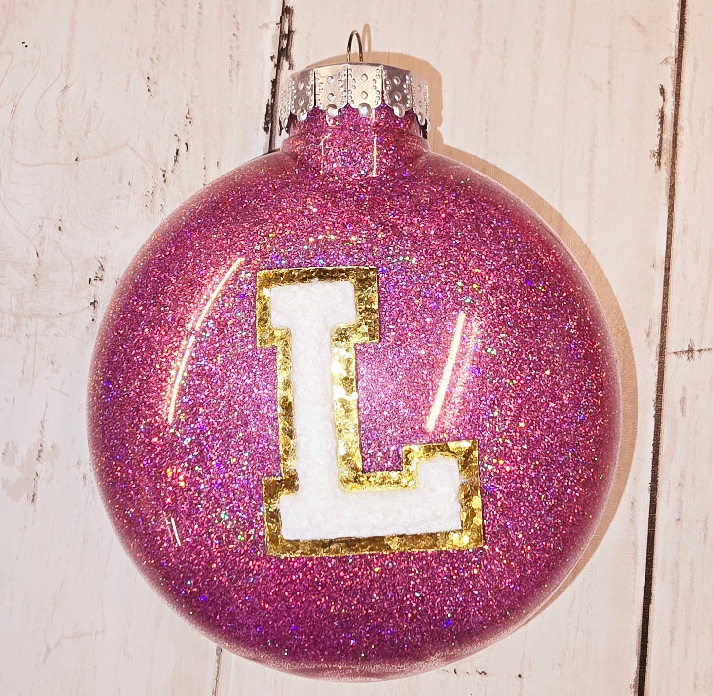 Custom Initial Ornament