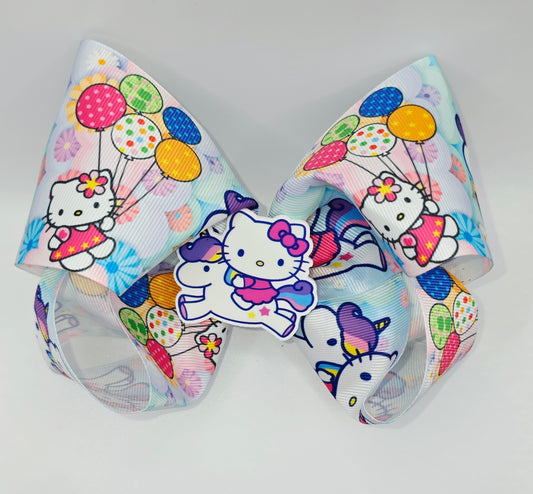 Kitty with Balloons